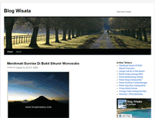 Tablet Screenshot of blogwisata.com